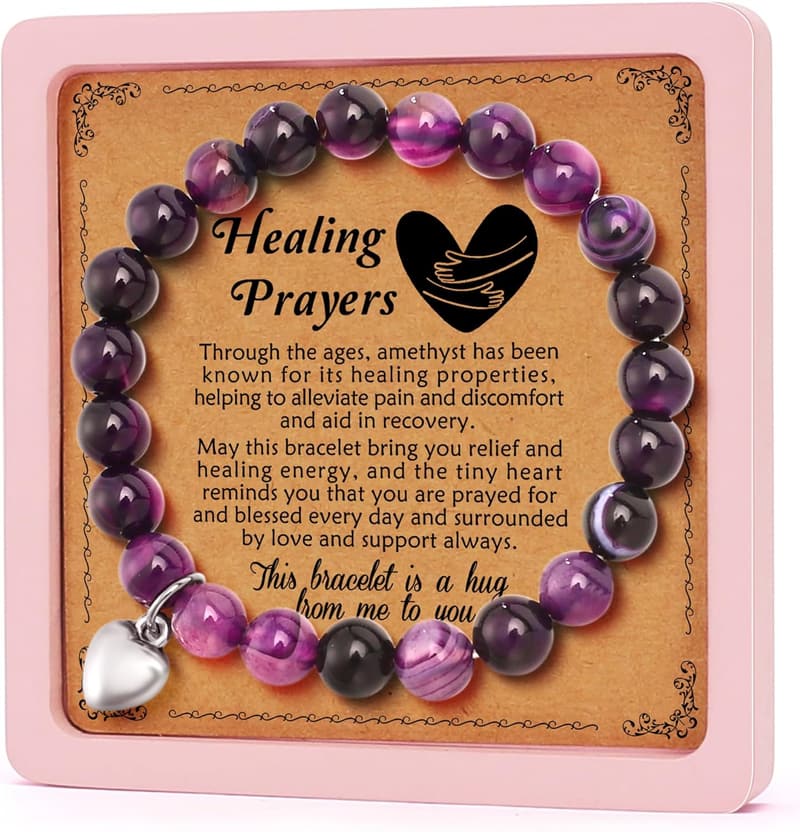 Get Well Soon Inspirational Healing Bracelet for Women