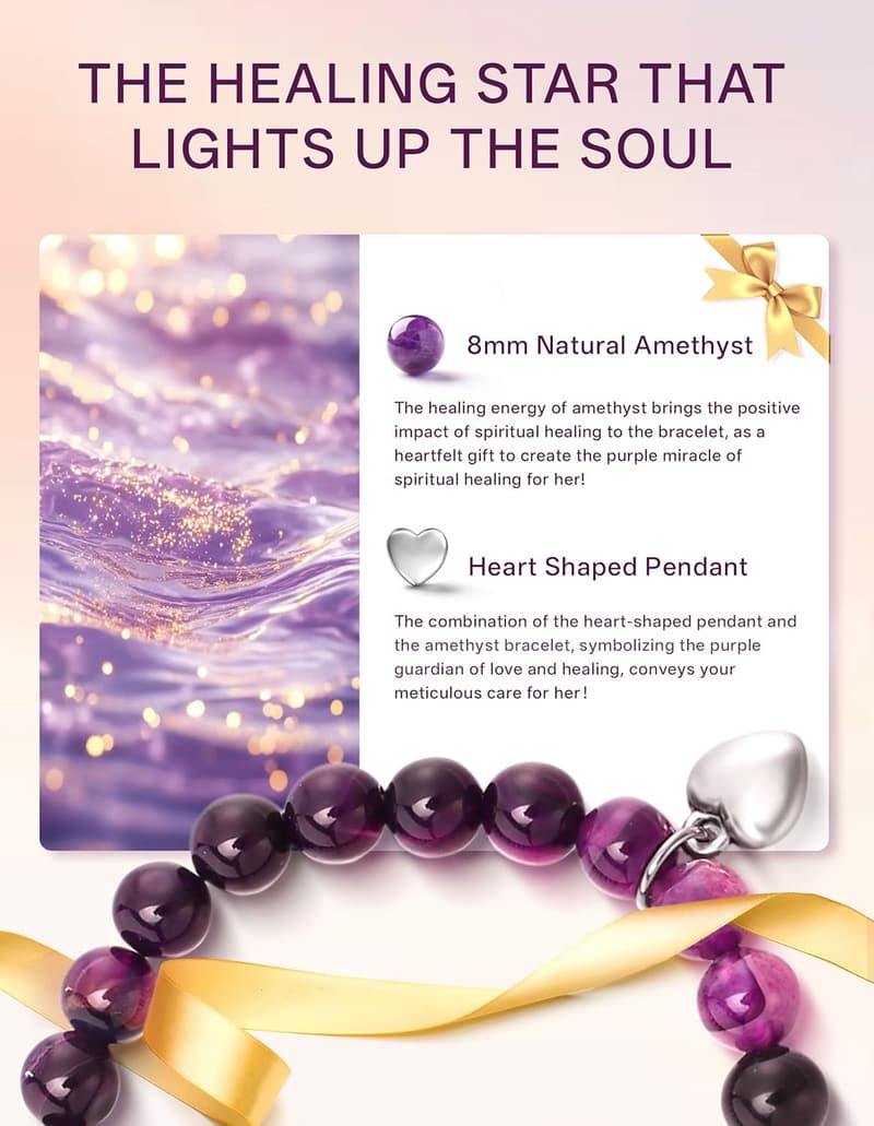 Get Well Soon Inspirational Healing Bracelet for Women