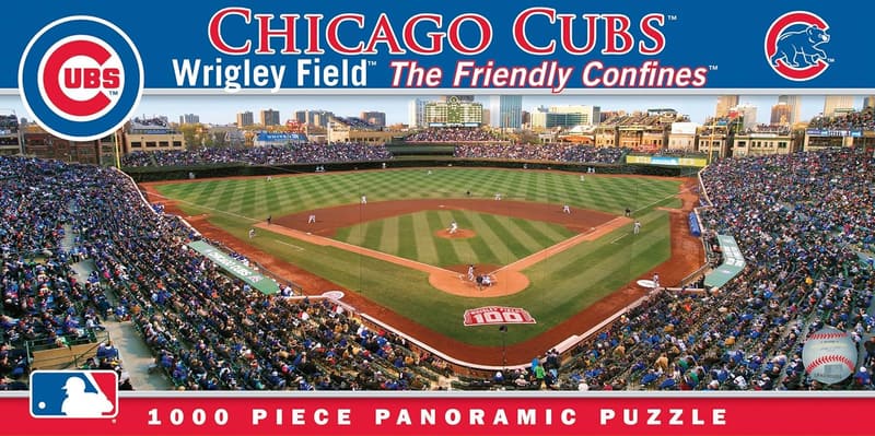 Chicago Cubs Wrigley Field 1000-Piece Panoramic Puzzle