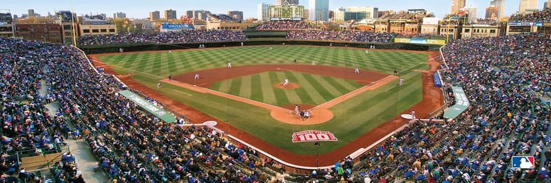 Chicago Cubs Wrigley Field 1000-Piece Panoramic Puzzle
