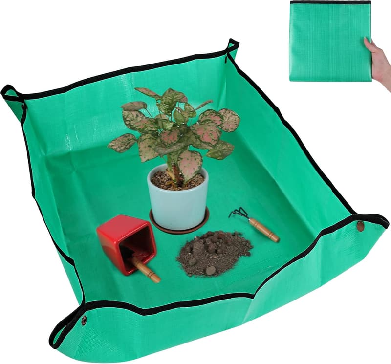 Waterproof Plant Repotting Mat for Indoor Succulents & Cacti