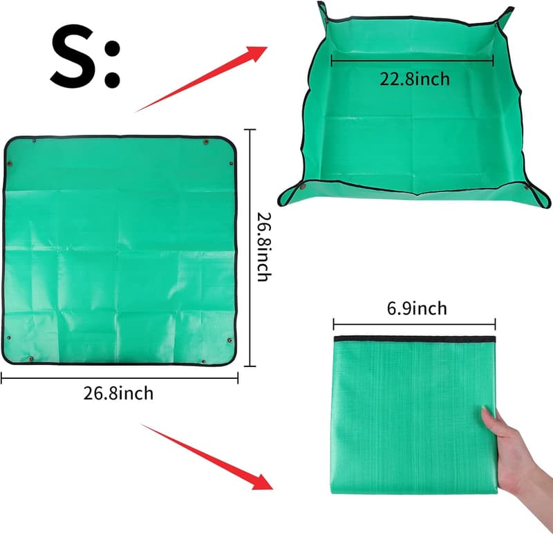 Waterproof Plant Repotting Mat for Indoor Succulents & Cacti