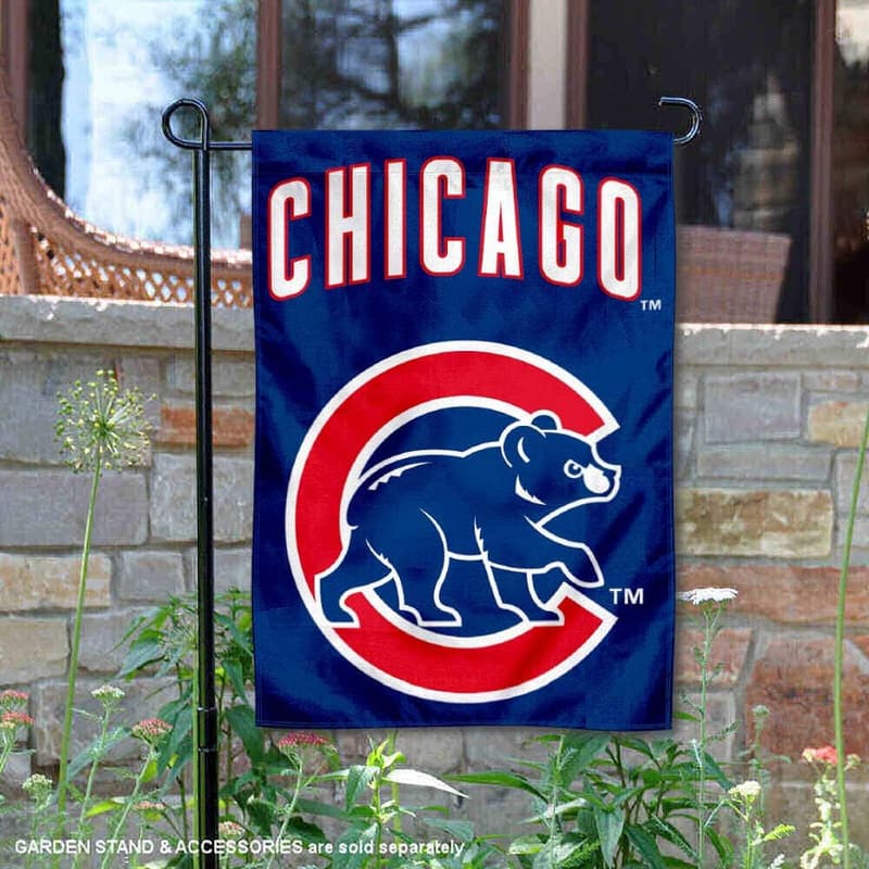 Chicago Baseball Team Double-Sided Garden Flag