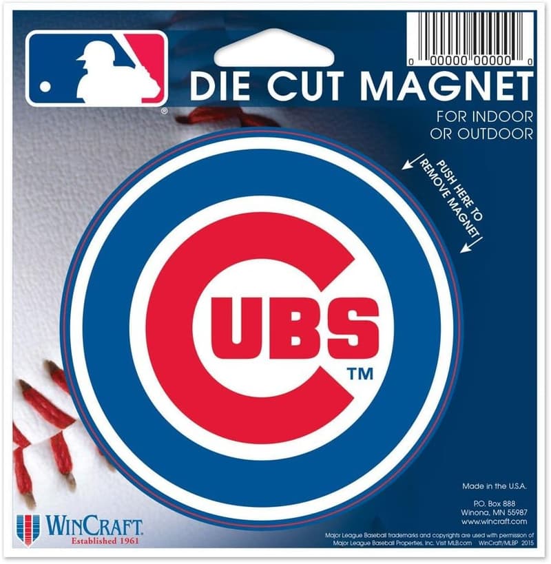 Chicago Cubs Multi-Use Decal Pack - Team Colors (3 Pack)