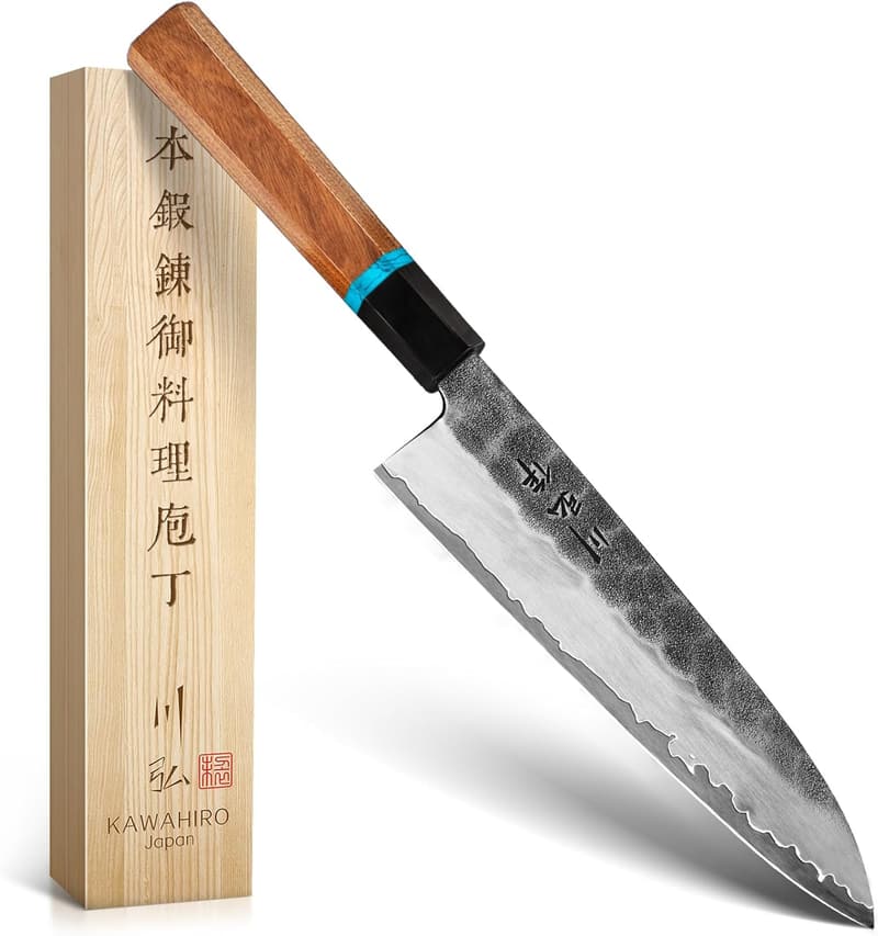 Father's Day VG10 Japanese Chef Knife in Luxury Wood Box