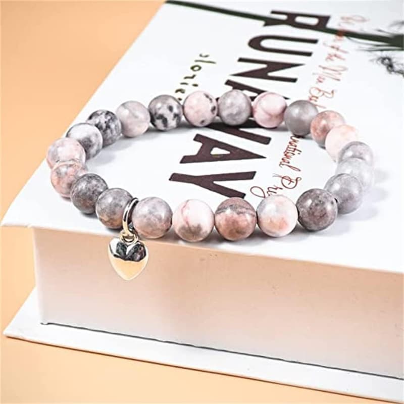 Natural Stone Chakra Bracelet for Women - Healing Gift for Her