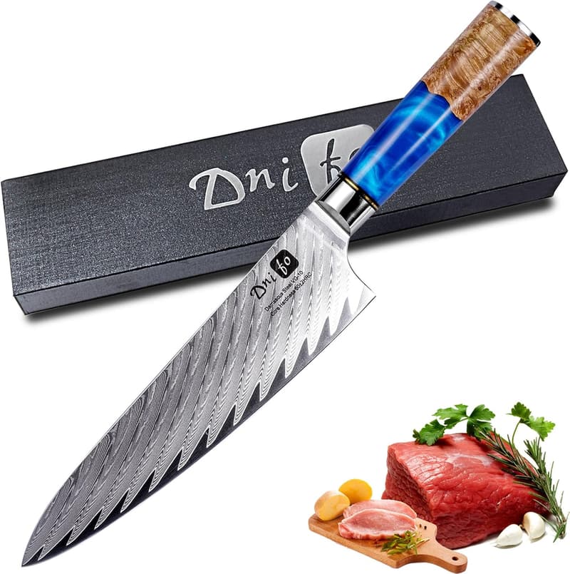 Damascus VG-10 Steel 8-Inch Professional Chef Knife