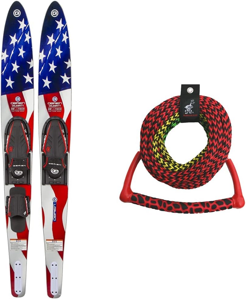 O'Brien Celebrity Combo Adult Water Skis - 68