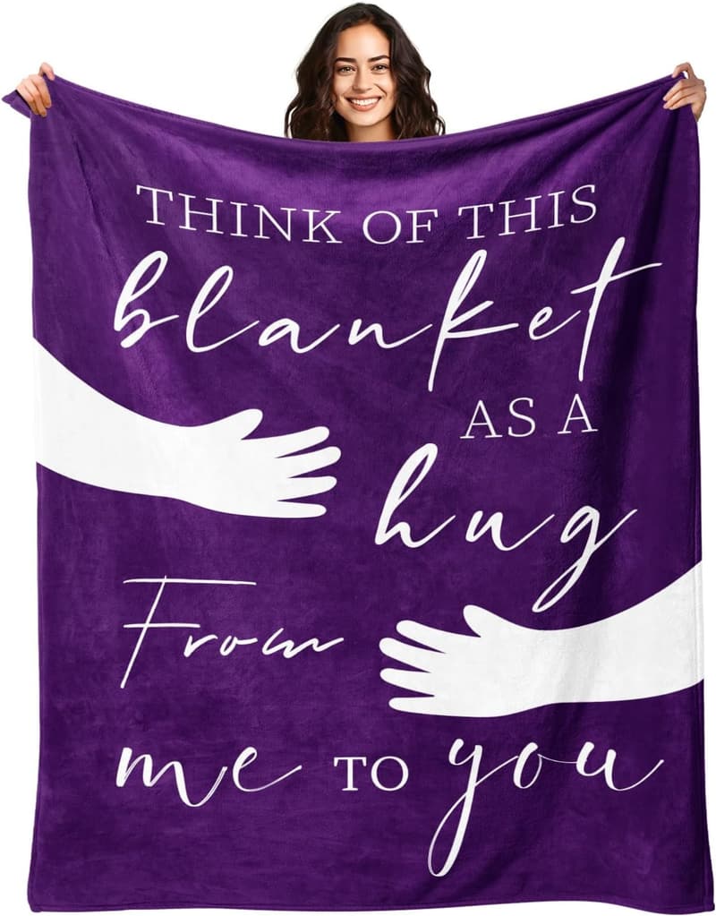 Get Well Soon Inspirational Healing Blanket for Women - 50