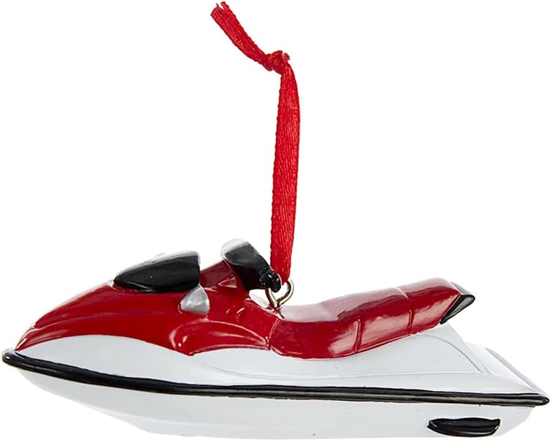 Jet Ski Resin Ornament for Summer Decor
