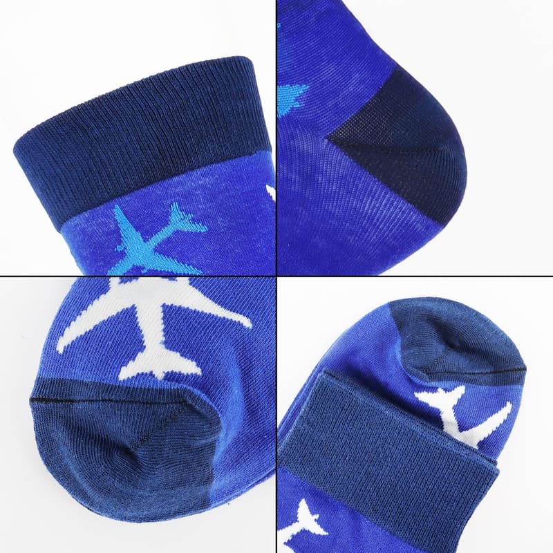 Funky Crew Socks for Men - Fun Gift for Dad or Grandpa