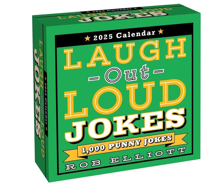 2025 Daily Calendar of 1,000 Punny Jokes