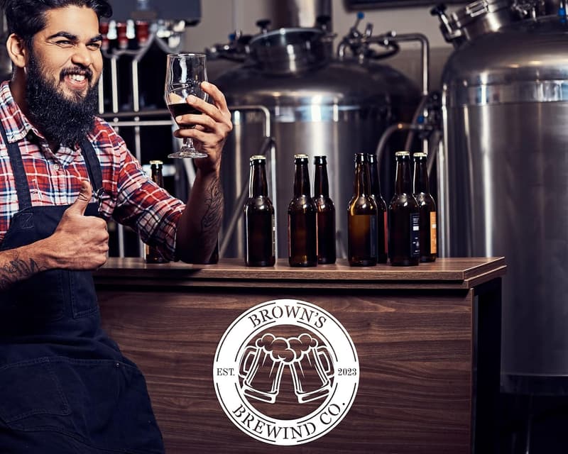 Custom Brewery Metal Sign for Beer Room Décor - Gift for Him