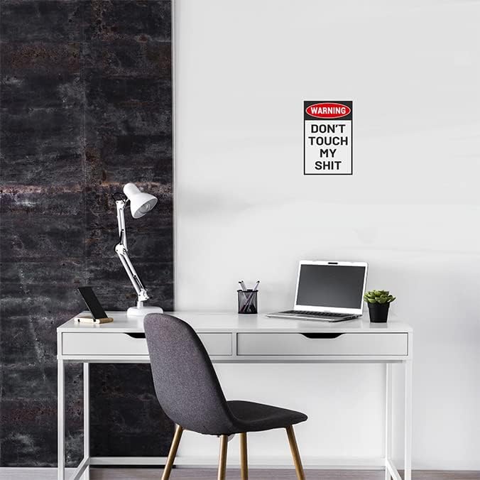 Funny Dad Do Not Touch Sign for Man Cave or Garage Decor, 12