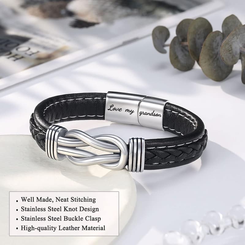 Inspirational Bracelet for Boys - Ideal Birthday & Graduation Gift