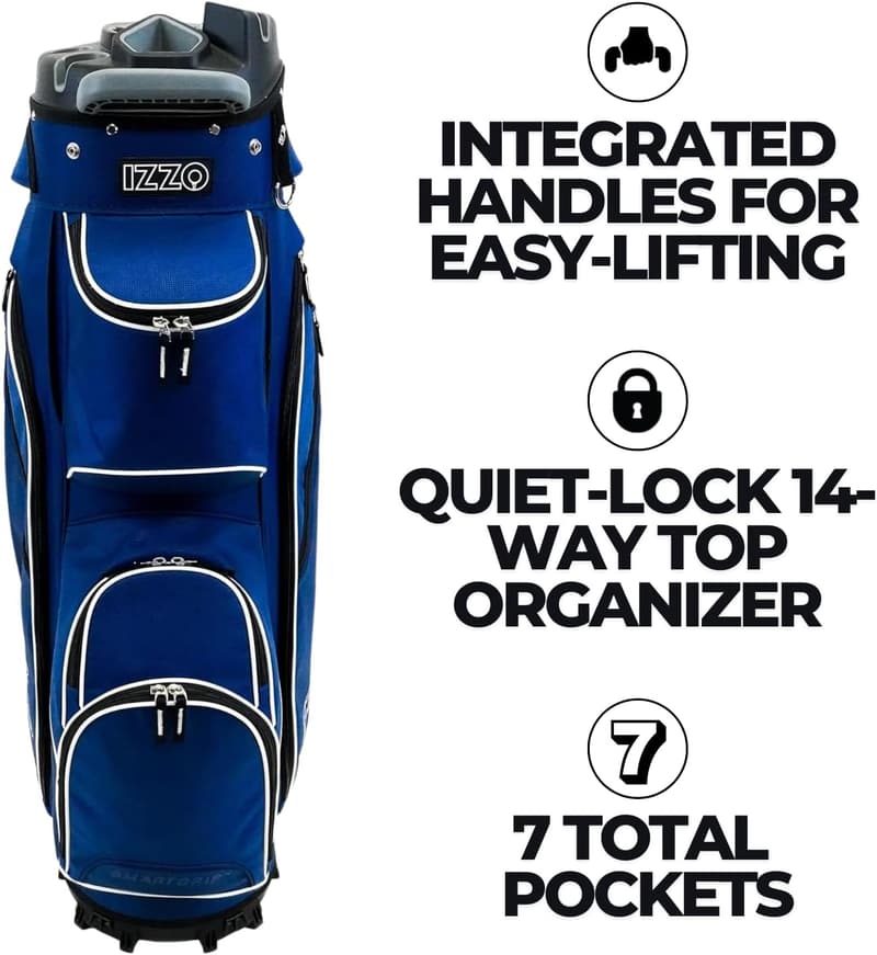 IZZO Vault Cart Golf Bag
