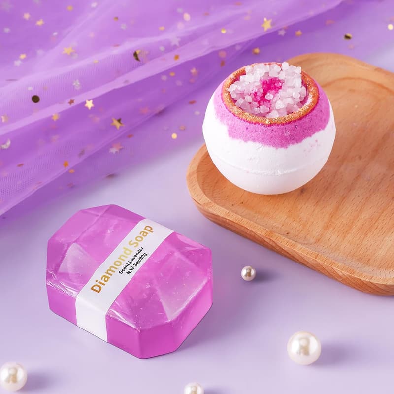 Lavender Spa Gift Set - Ideal Birthday Care Package for Women