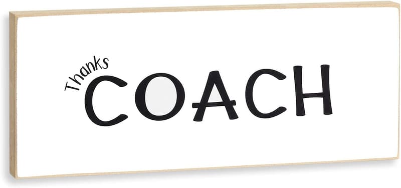 Personalized Sign for Best Coach - Ideal Gift for Coaches