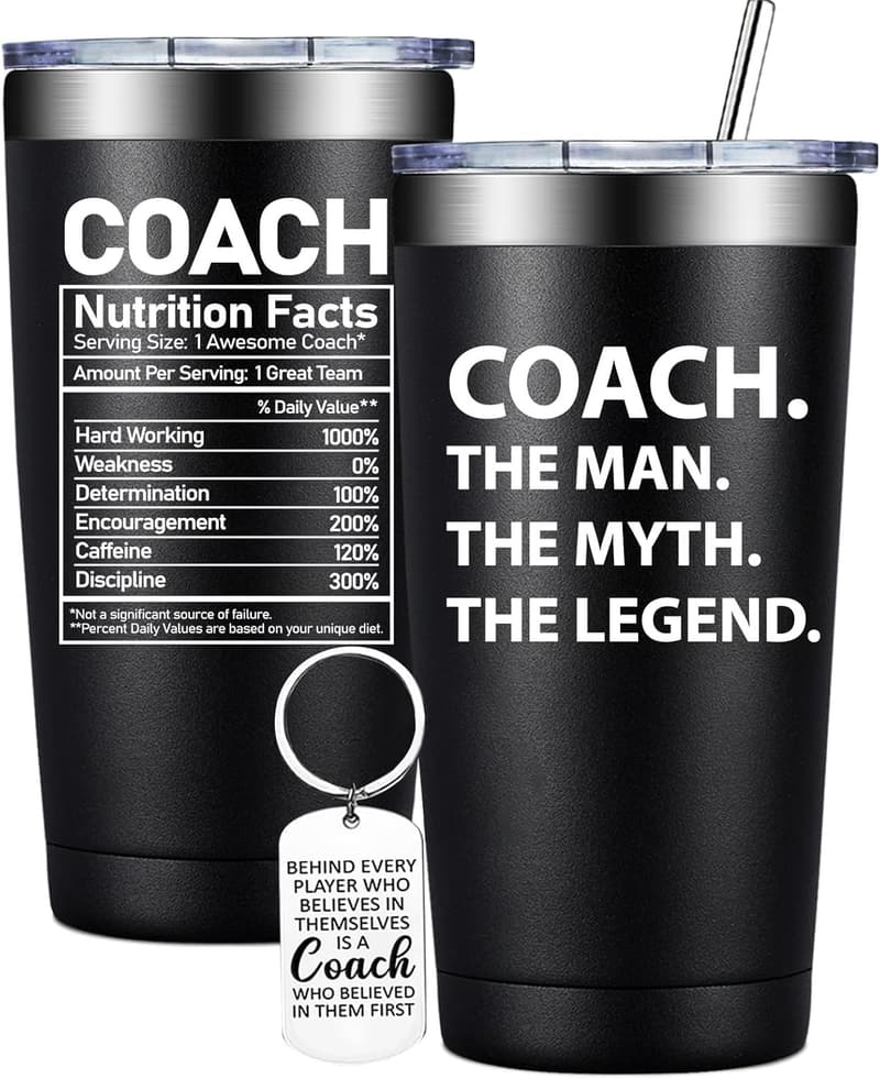 Coach Appreciation 20oz Tumbler Gift for Men