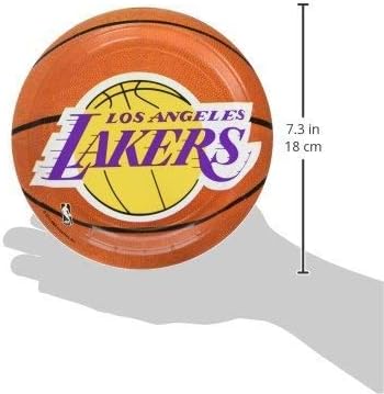 Los Angeles Lakers NBA Dessert Plates, 7