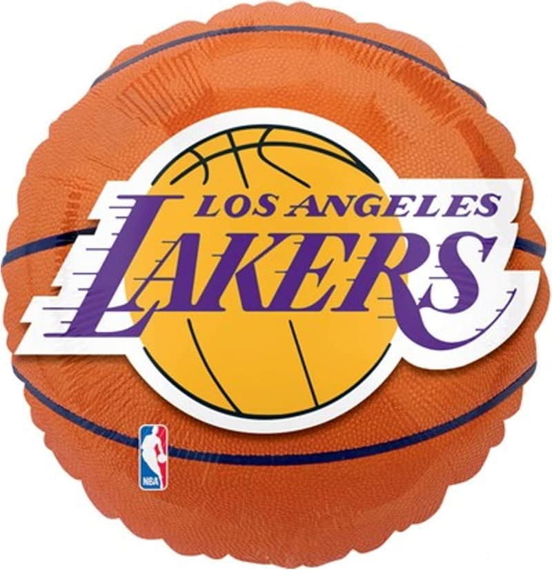 Los Angeles Lakers Flat Party Balloons, 18