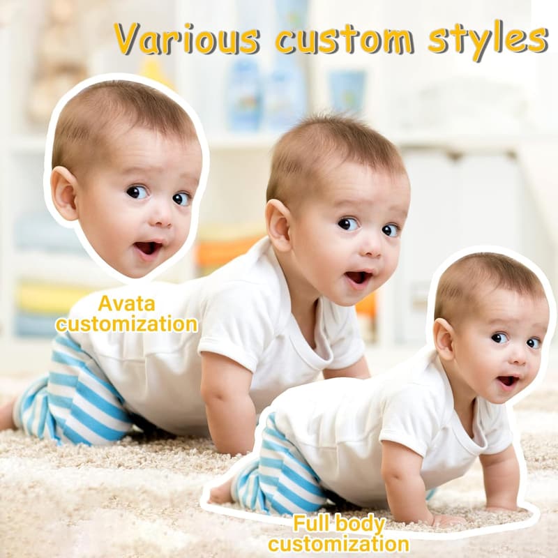 Personalized Double-Sided Photo Air Freshener for Car