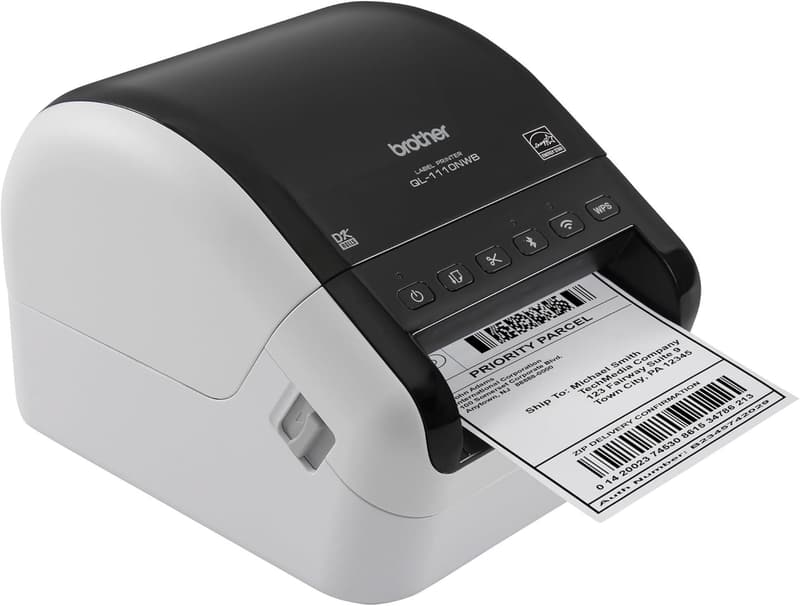 Wide Format Professional Thermal Label Printer with Wireless Connectivity