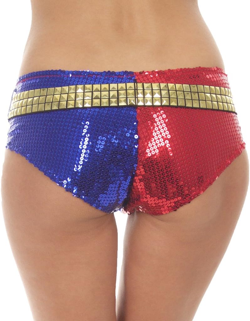 Halloween Harley Quinn Costume Shorts for Women