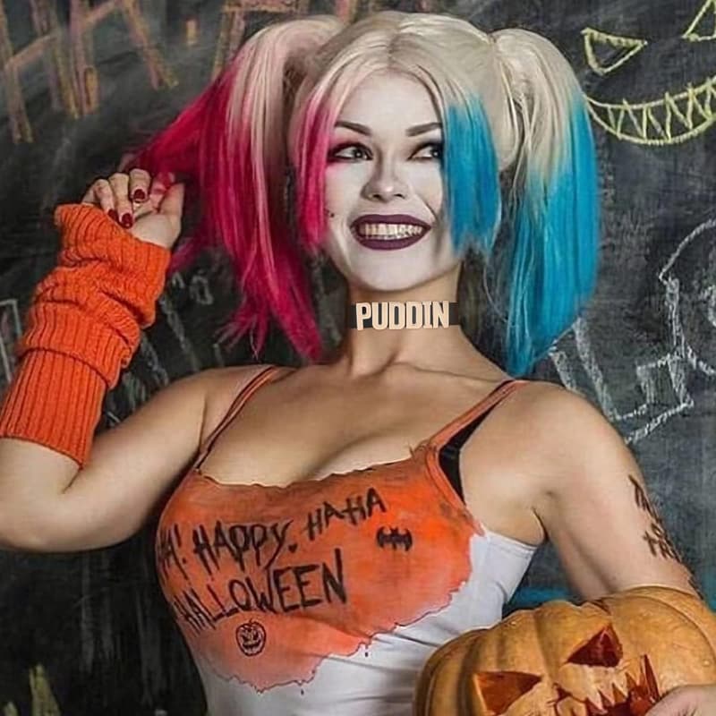 Puddin Choker Necklace for Women - PU Leather Halloween Accessory