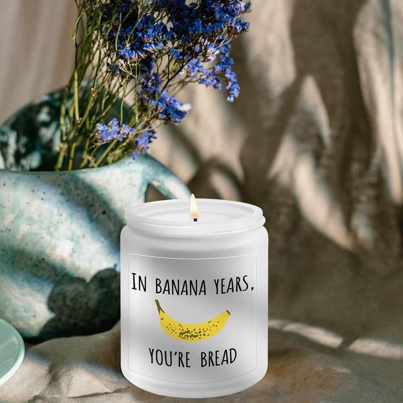 Silly Birthday Candle for Friends & Family - Age Milestone Gift