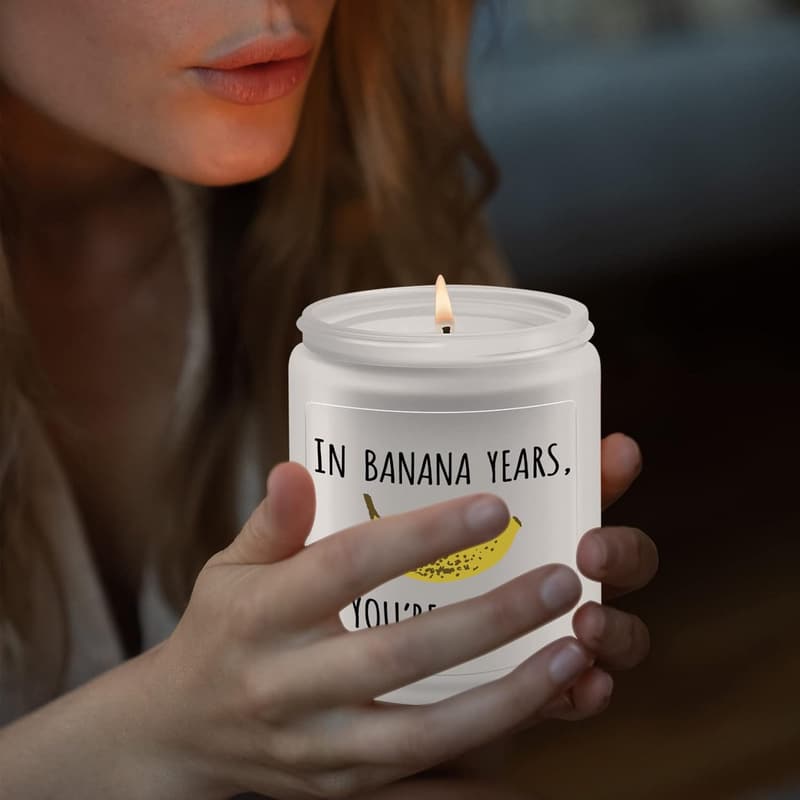 Silly Birthday Candle for Friends & Family - Age Milestone Gift