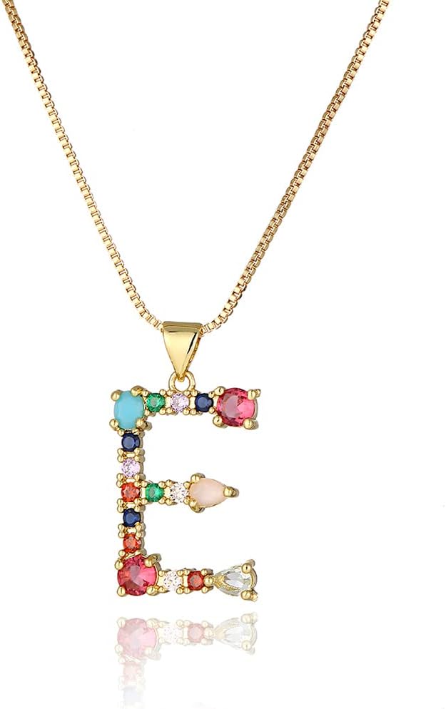 Customizable 18K Gold Initial Choker Necklace for Women