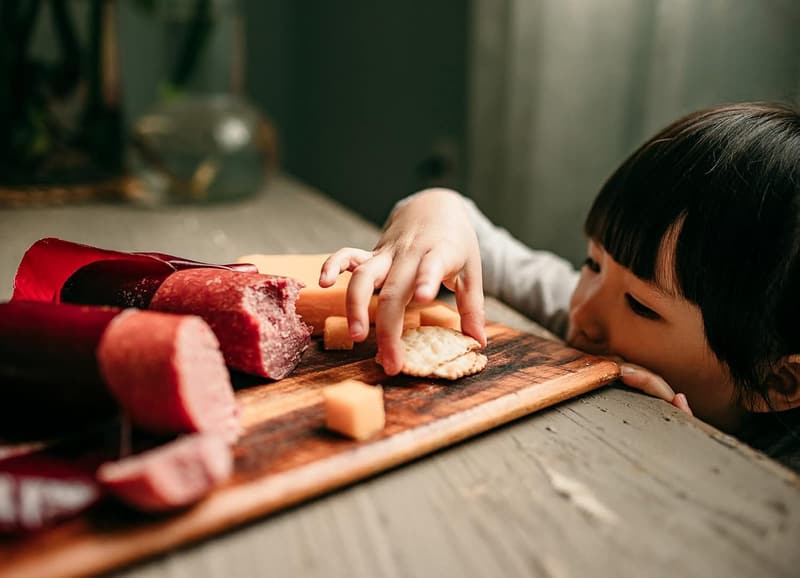 Gourmet Meat & Cheese Gift Box for Holiday Snacking