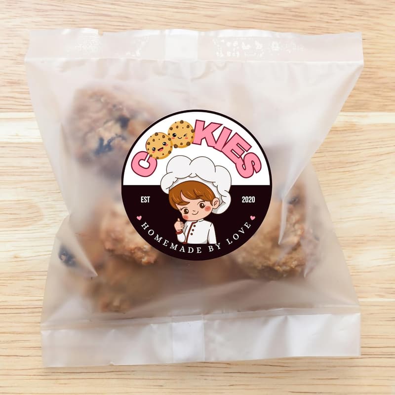 Personalized Waterproof Stickers for Small Business Labels