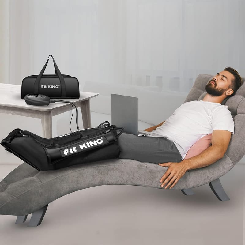 FITKING Air Compression Leg Massager for Muscle Recovery