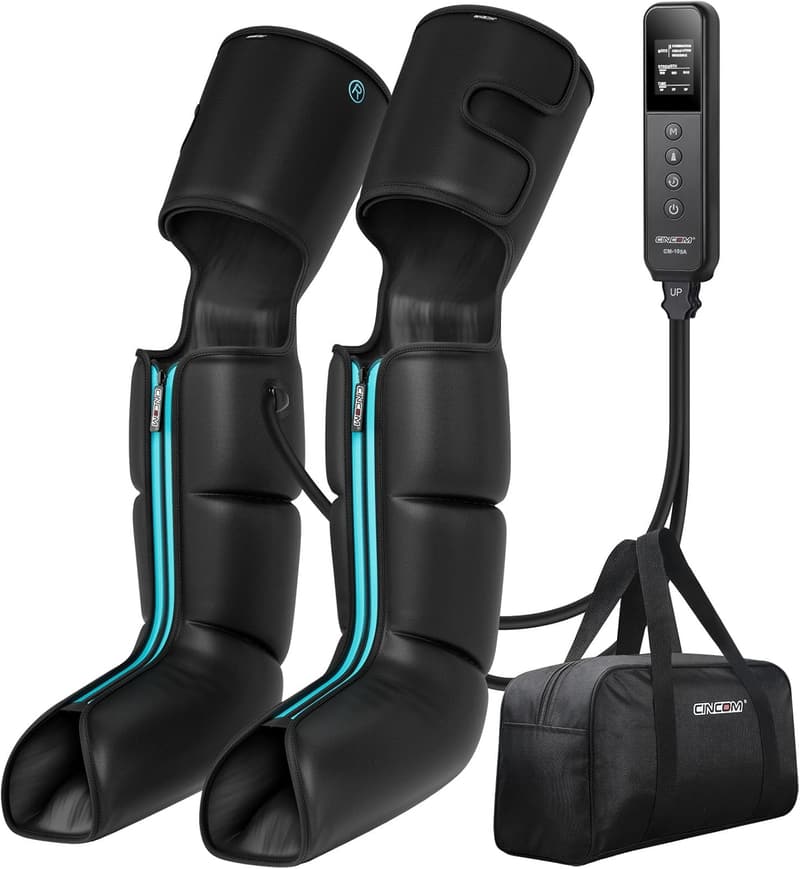 Air Compression Leg Massager for Circulation & Pain Relief