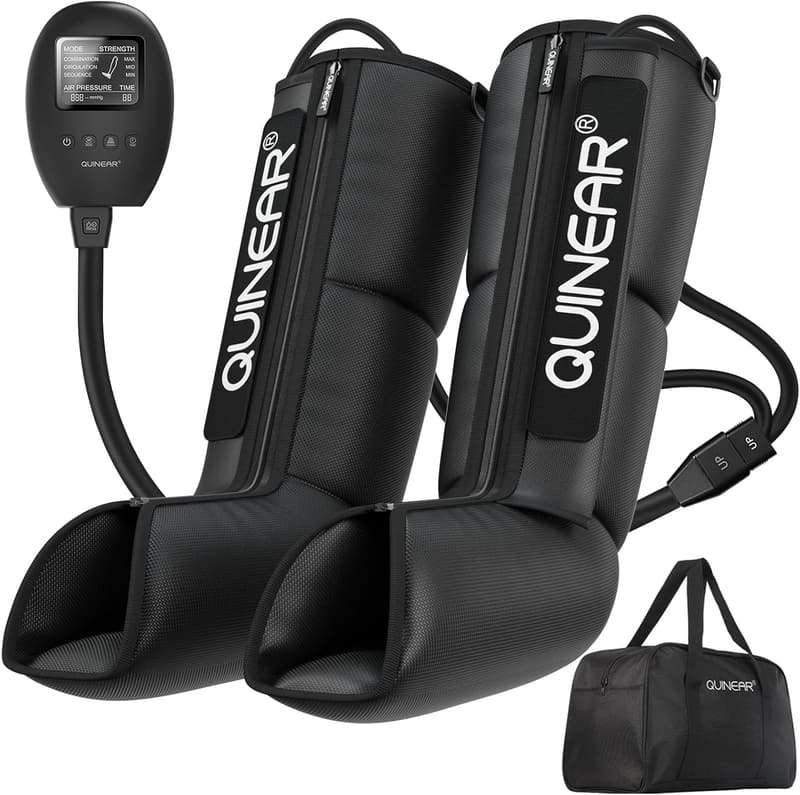 Athlete Leg Recovery Boots - Adjustable Compression Massager