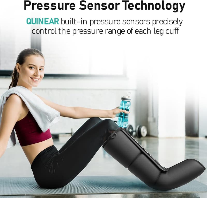 Athlete Leg Recovery Boots - Adjustable Compression Massager