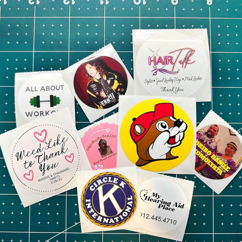 Custom Roll Labels - Personalized Stickers for Events