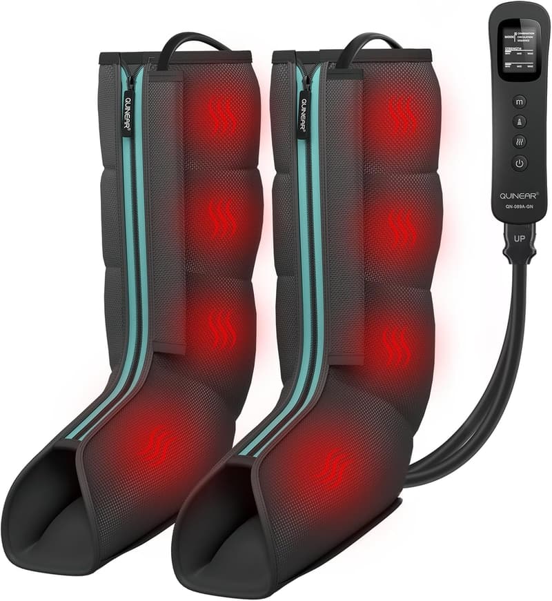 Leg Massager with Heat & 3 Modes - Gift for Parents
