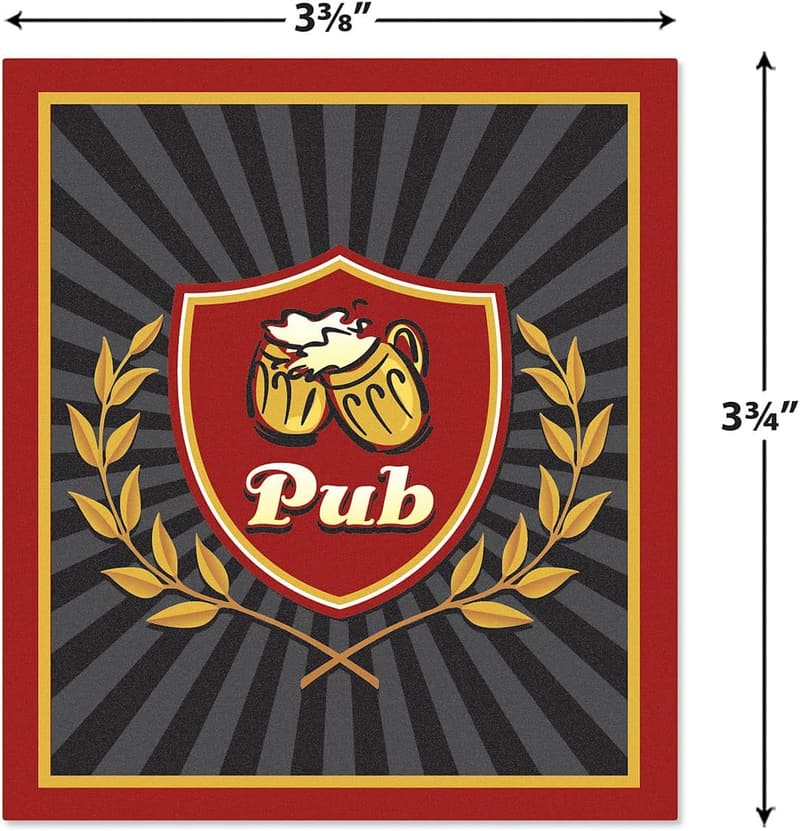 Personalized Beer Bottle Labels Set - Custom Year, Name & Message