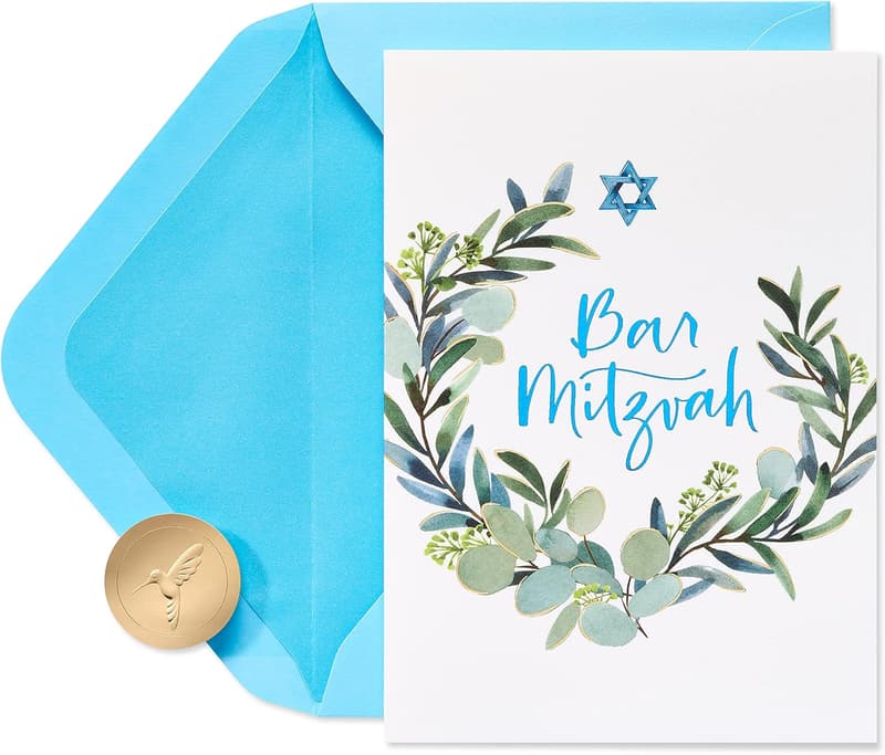 Bar Mitzvah Mazel Tov Card by Papyrus