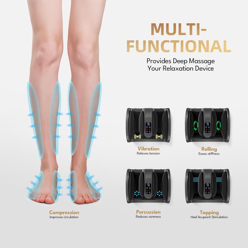 Father's Day Foot Massager with Heat & Ice Therapy