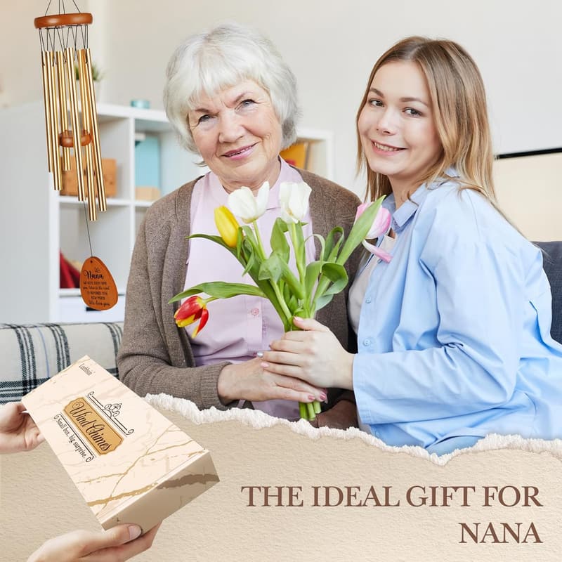 Mother's Day Wind Chime for Nana from Grandkids