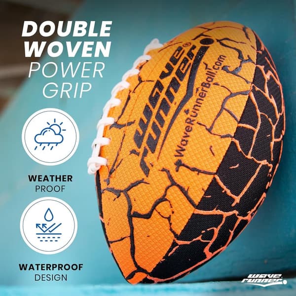 Summer Water Football - Wave Runner Grip It, 9.25in, Lightweight