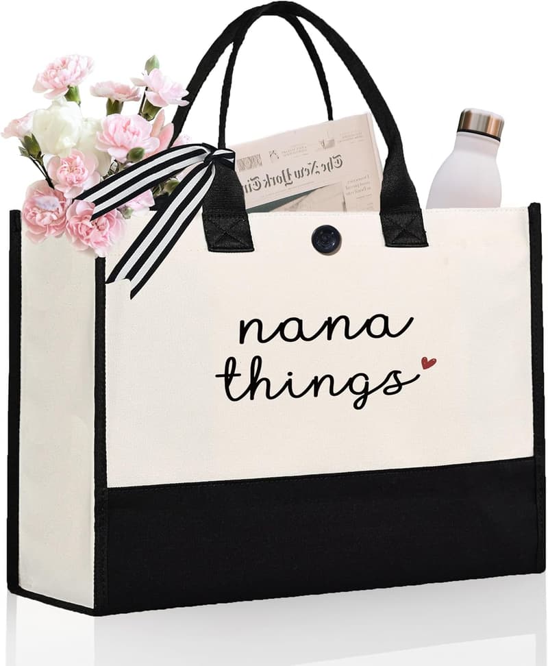 Mothers Day Tote Bag for Grandma - Unique & Practical 17
