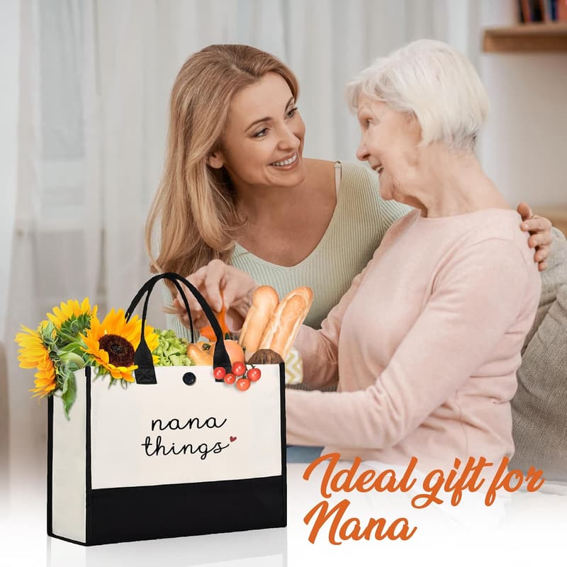 Mothers Day Tote Bag for Grandma - Unique & Practical 17