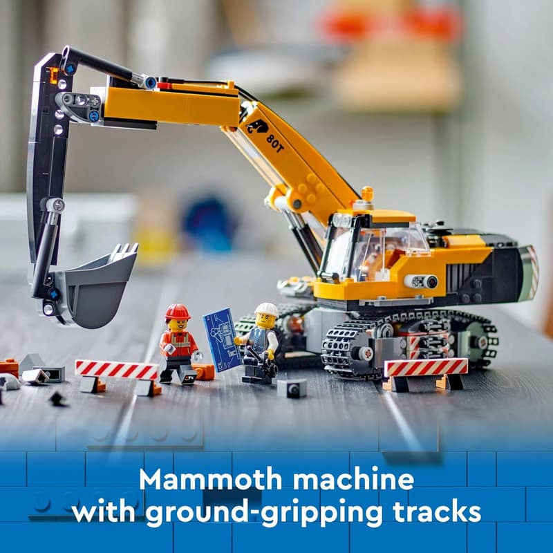 LEGO City Construction Excavator Toy for Ages 8+