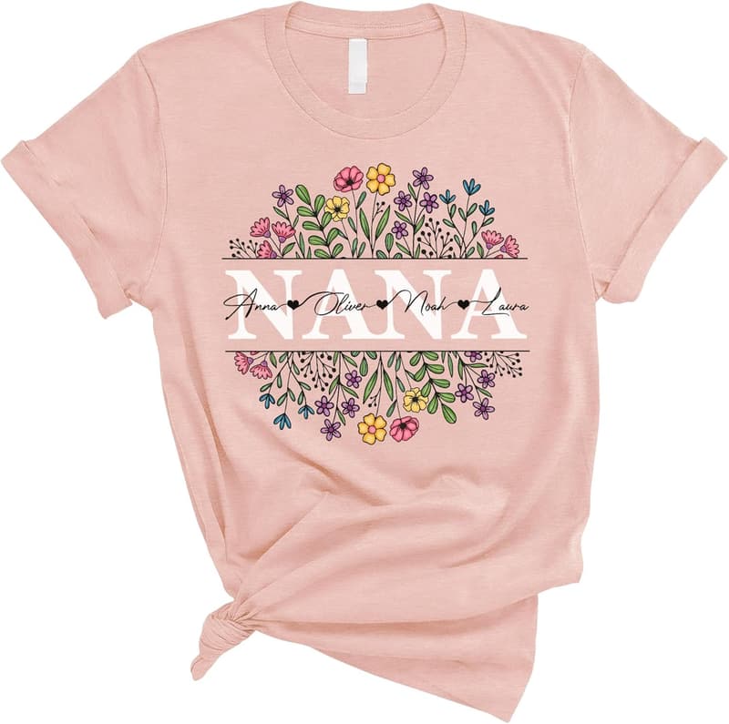 Personalized Mother's Day Shirts for Women