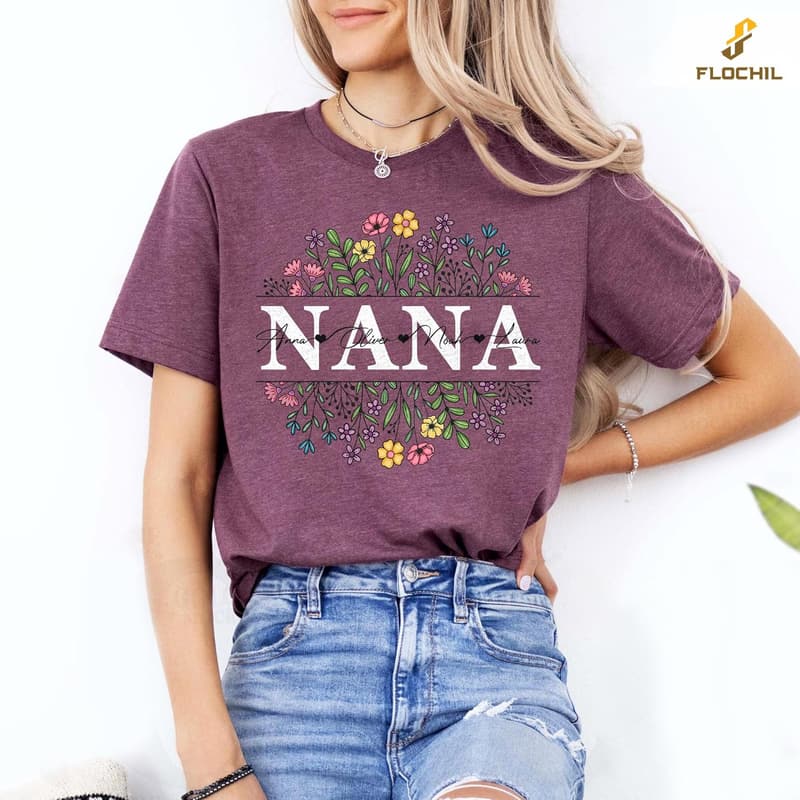Personalized Mother's Day Shirts for Women